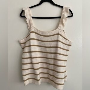 Loft Crochet Tank Size XL